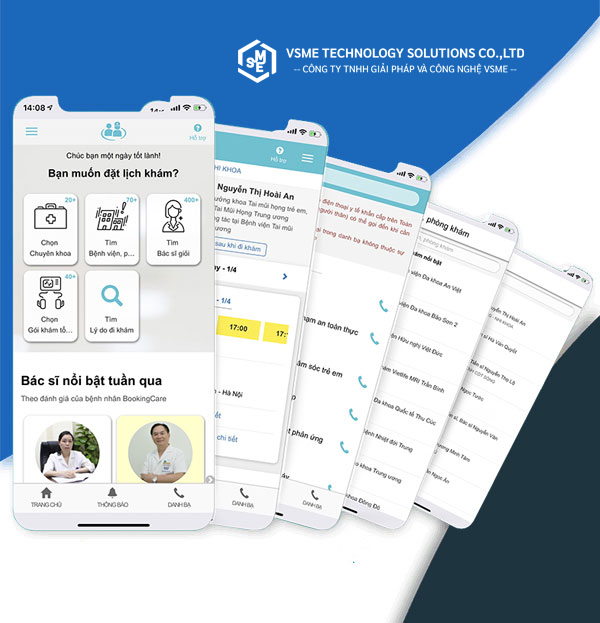Thiết kế APP đặt lịch khám