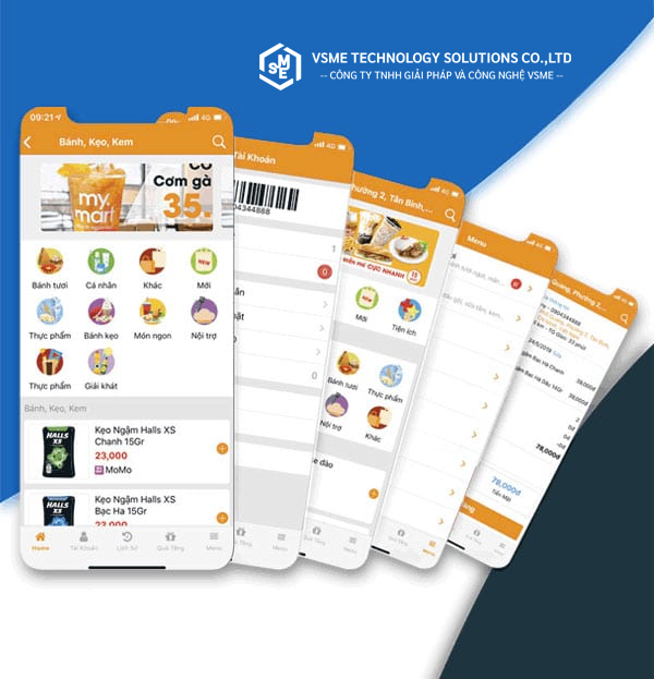 Thiết kế APP Siêu thị tiện ích