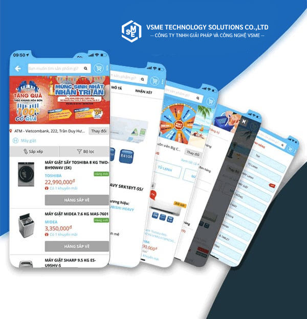 Thiết kế APP điện máy
