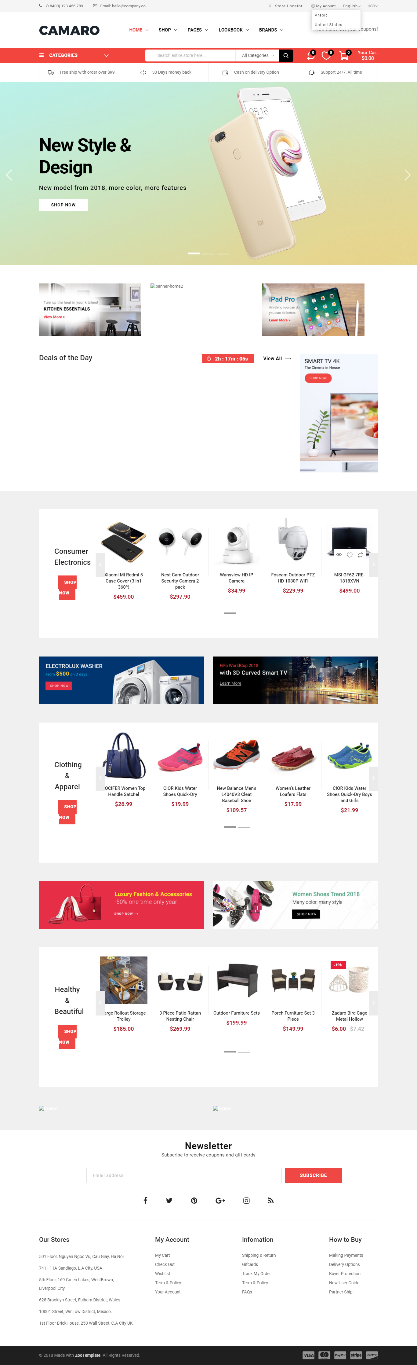 Mẫu website công nghệ- kỹ thuật 013