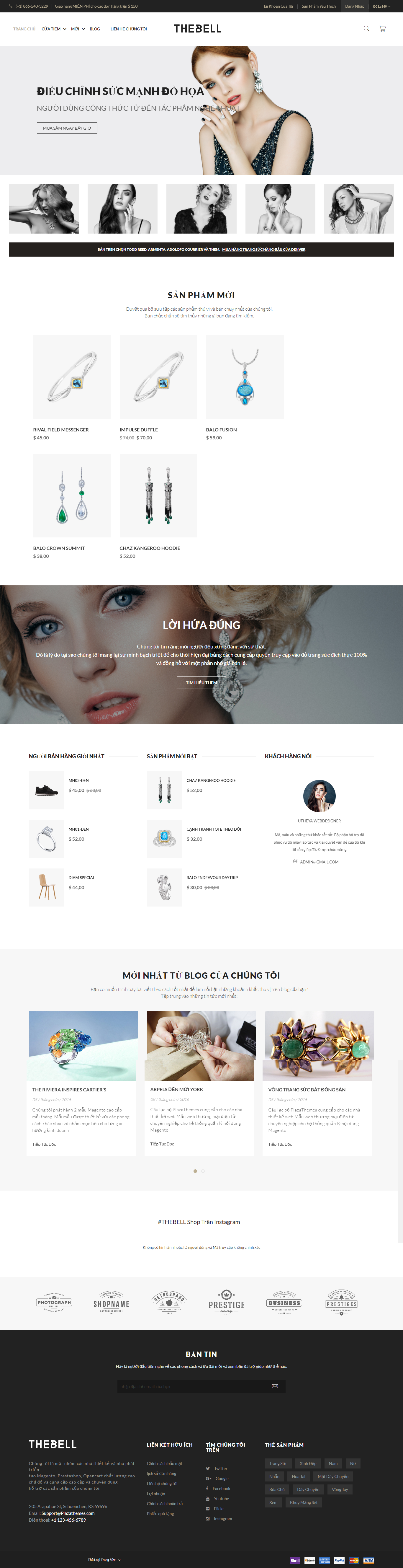 Mẫu website  đồ thủ công- mỹ nghệ- quà tặng 001