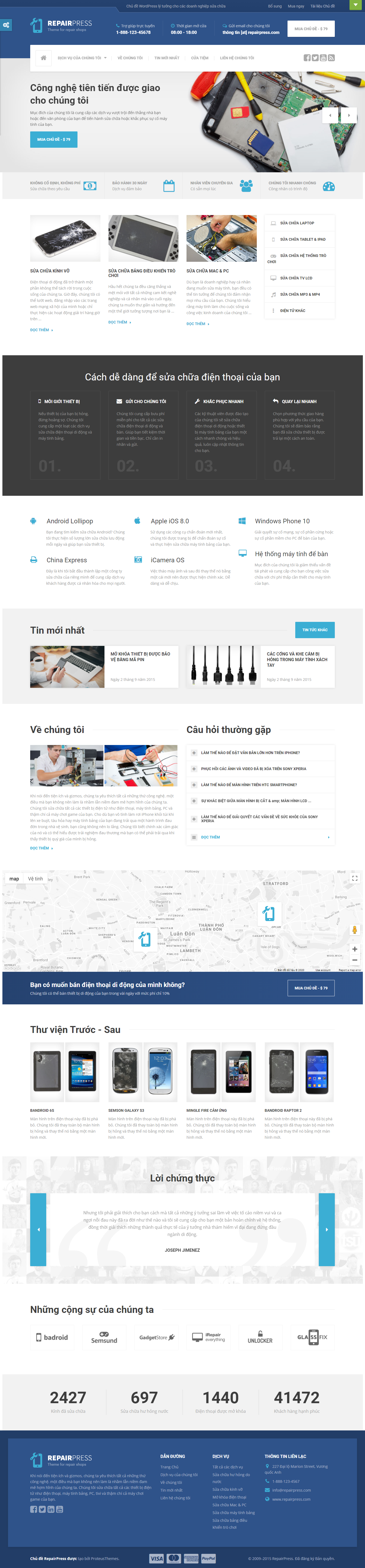 Mẫu website ô tô- xe  máy 020